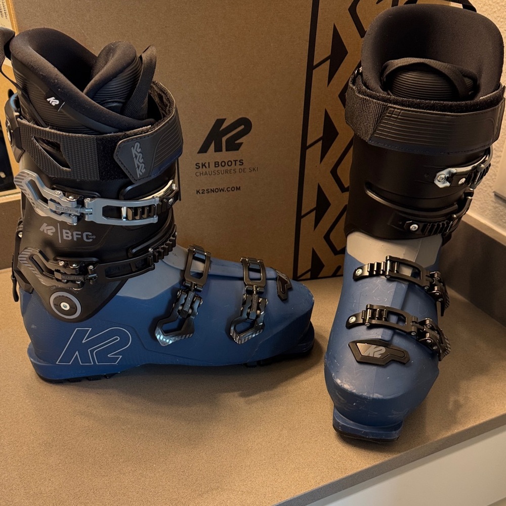 Men's K2 BFC 100s Blue Ski Boots